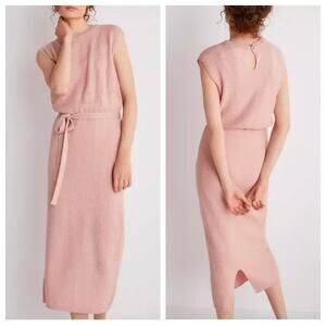 Anthropologie | Dresses | Maeve Puffsleeve Corset Linen Midi Dress |  Poshmark